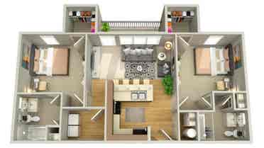 2 Rooms for Rent (August)