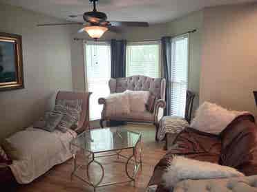 Master bedroom with In-suite bath