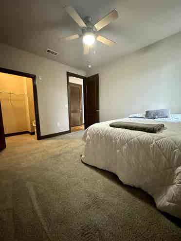 Private bed+bath in good location