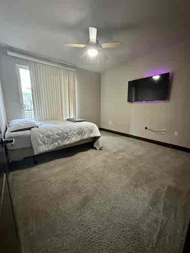 Private bed+bath in good location
