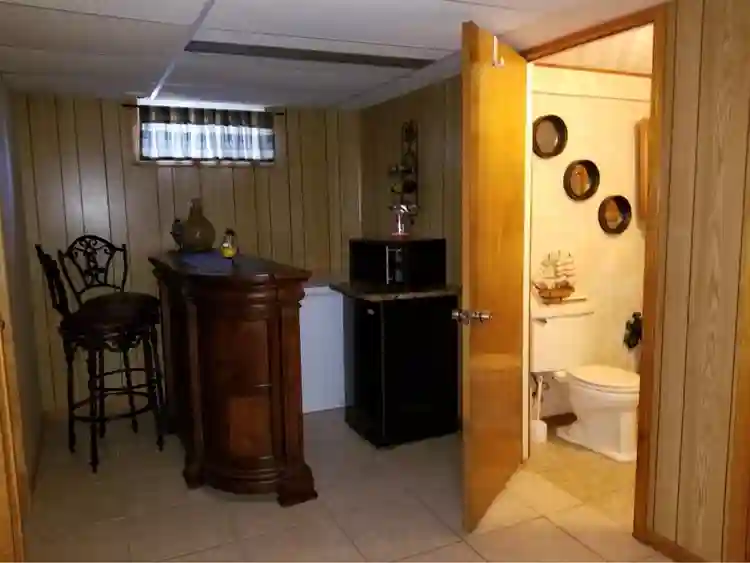 Basement Room Residential House.