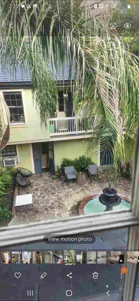 French Quarter Roommate Courtyard