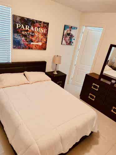 Furnished Master Bedroom