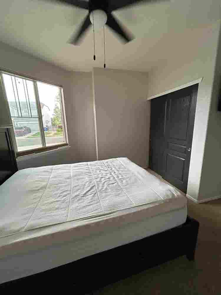 Furnished bedroom in large home
