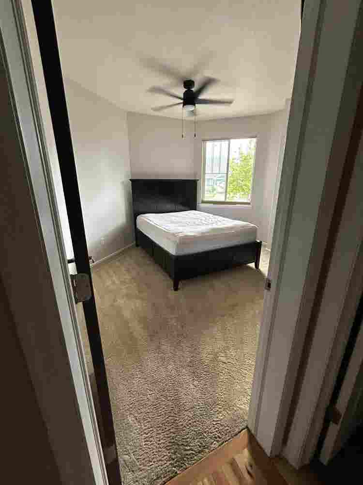 Furnished bedroom in large home