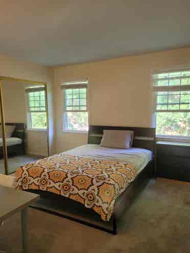 Fully Furnished, Private Bed & Bath