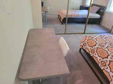 Fully Furnished, Private Bed & Bath
