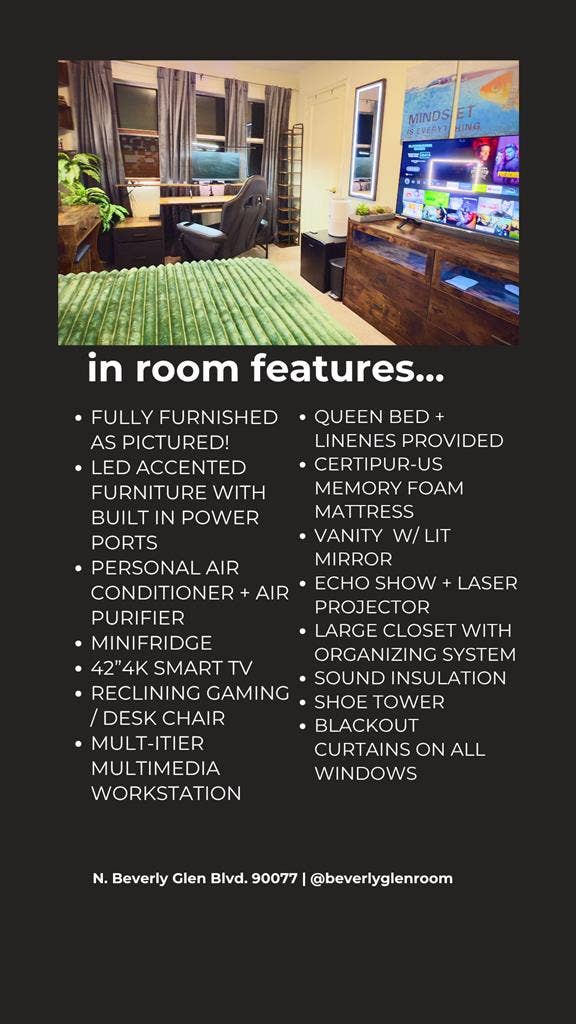 Private Furnished Room BILLS INCL!
