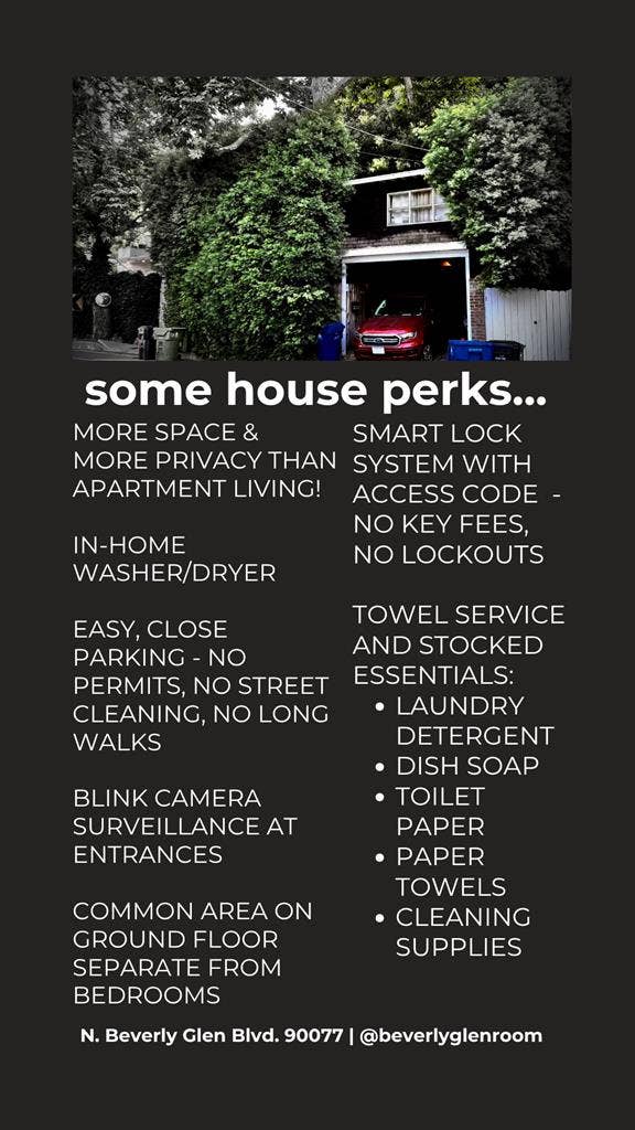 Private Furnished Room BILLS INCL!
