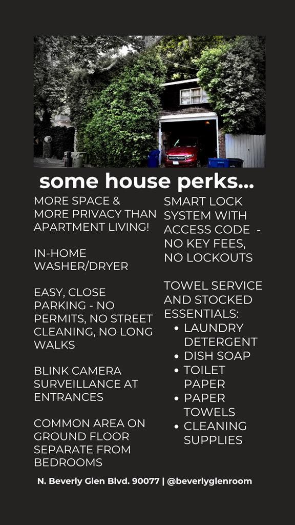 Private Furnished Room BILLS INCL!