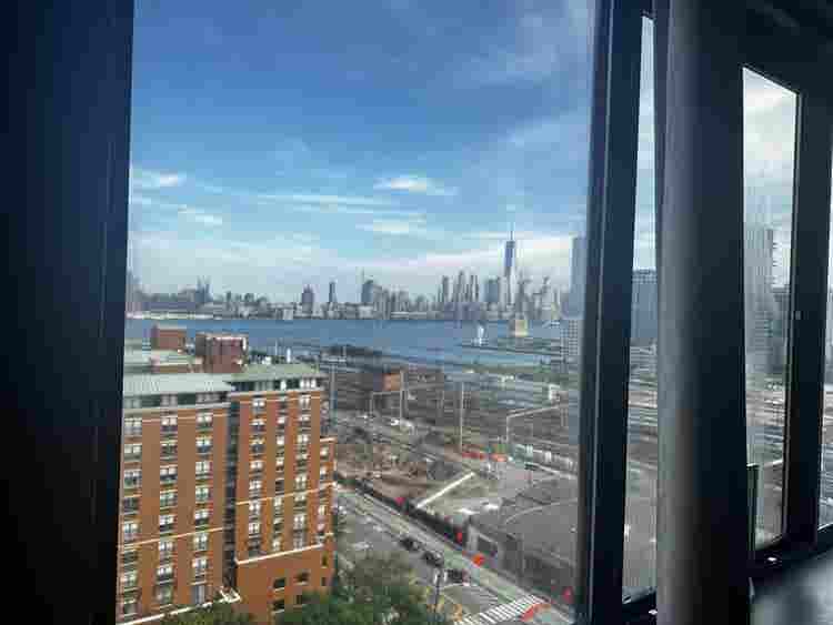 spacious studio in prime Hoboken