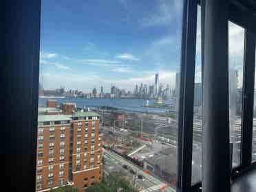 spacious studio in prime Hoboken