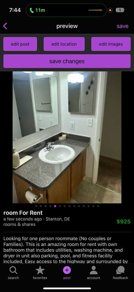 Room for RENT/With Private bathroom