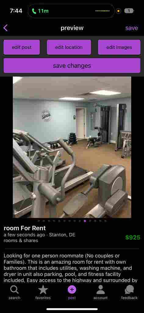 Room for RENT