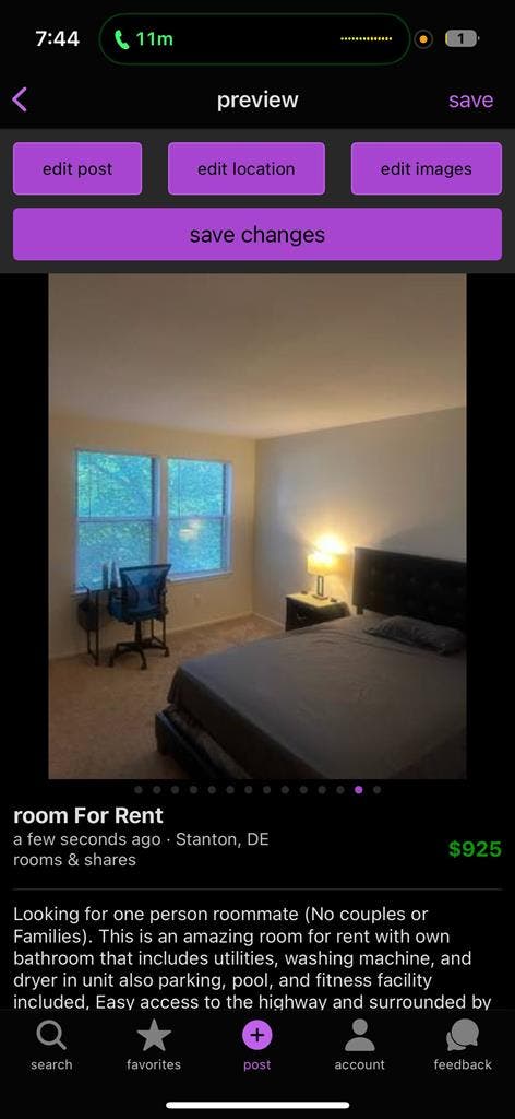 Room for RENT/With Private bathroom