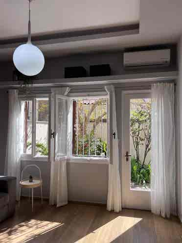 Cozy apartment with garden
