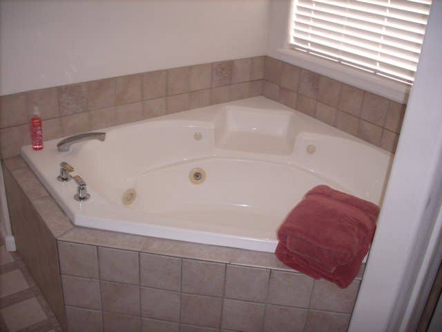 Private bathroom and walk-in closet