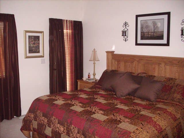 Private bathroom and walk-in closet