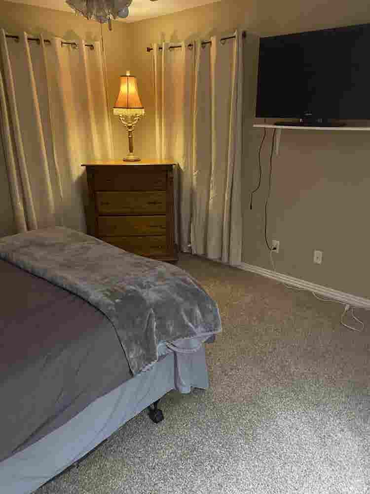 Private bedroom with private  bath