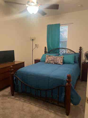 1 Blue private bedroom