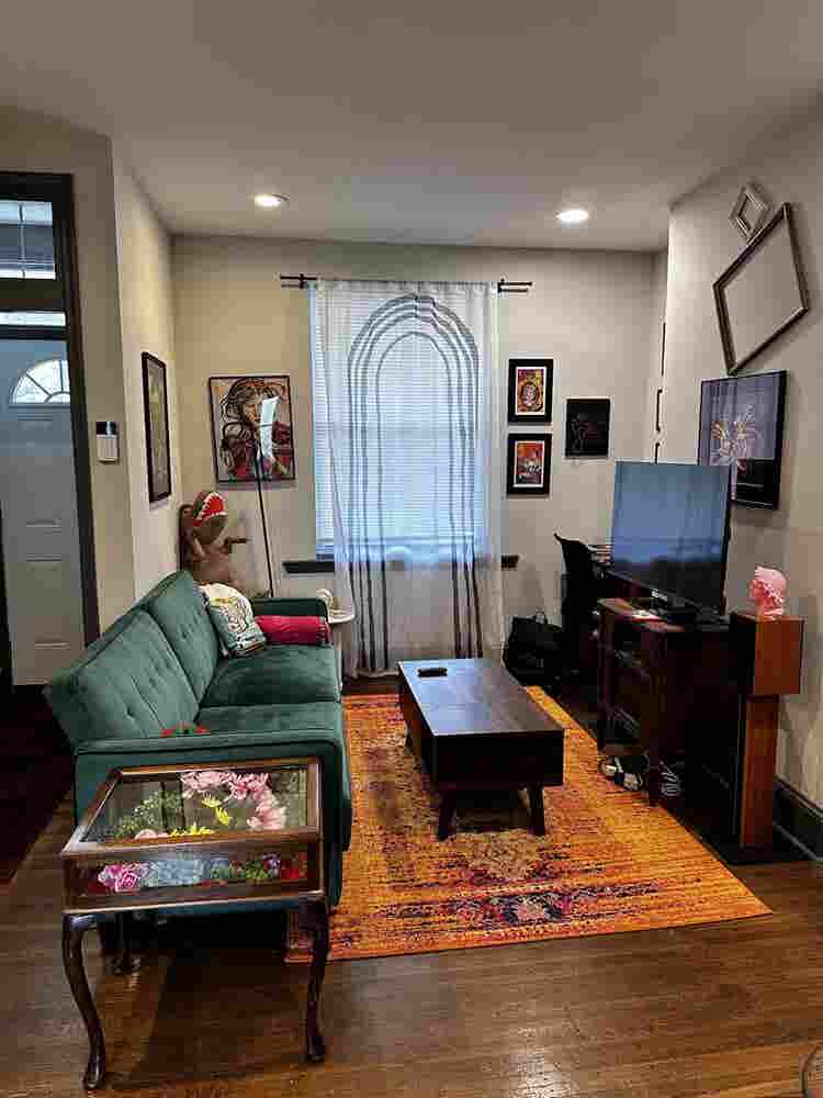 Master Bedroom in Updated Row Home