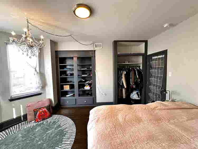 Master Bedroom in Updated Row Home