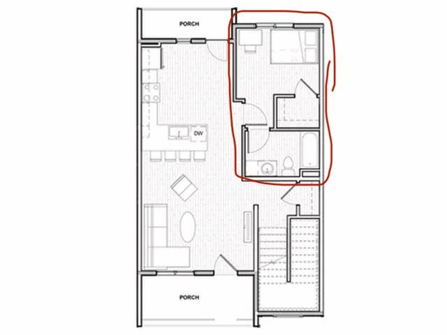 Uncommon Housing Townhouse Room