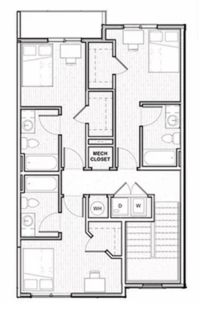 Uncommon Housing Townhouse Room