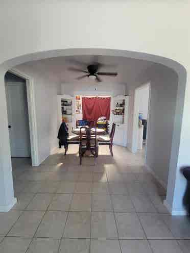 Open spaced feel with natural light