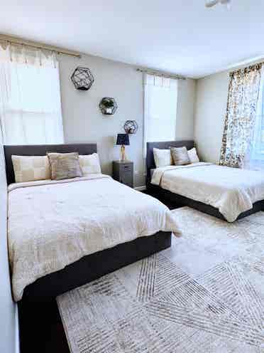 Fully furnished Master Bedroom