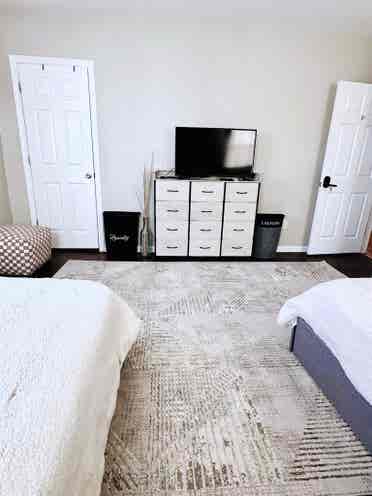 Fully furnished Master Bedroom