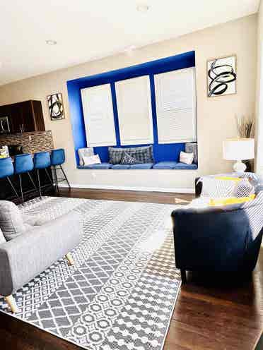 Fully furnished Master Bedroom