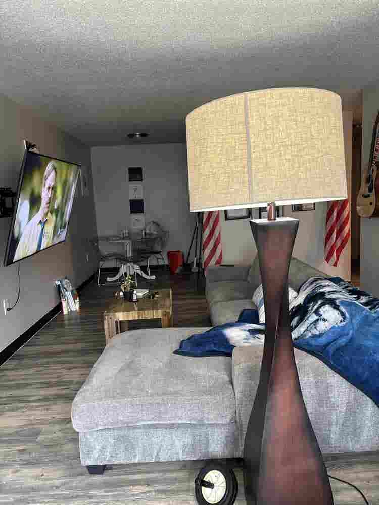 Couch/Blow Up Mattress Livingroom