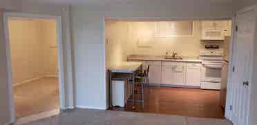 Spacious MILprivate kit, liv &bath