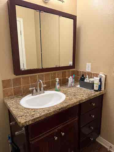 1B with attached bath available