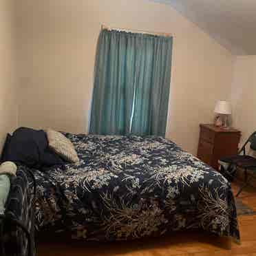 Cozy bedroom in Enfield, NH.
