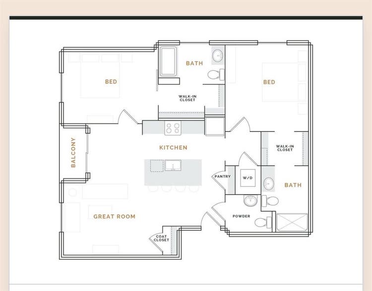 Hardware Apartments -  bath