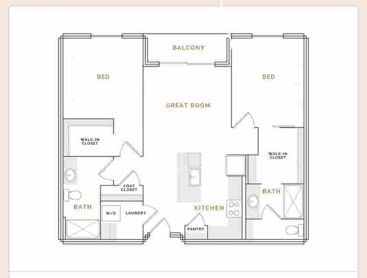 Hardware Apartments -  bath