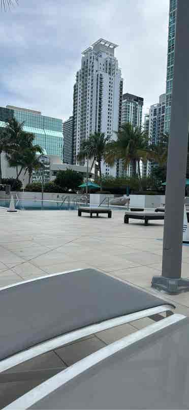 The plaza on Brickell