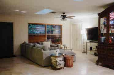 Pet friendly tropical oasis
