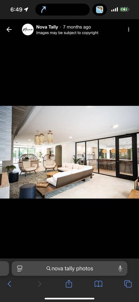 Fall and spring 
sublease