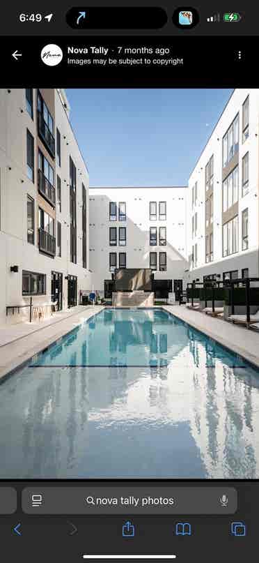 Sublease for  academic year