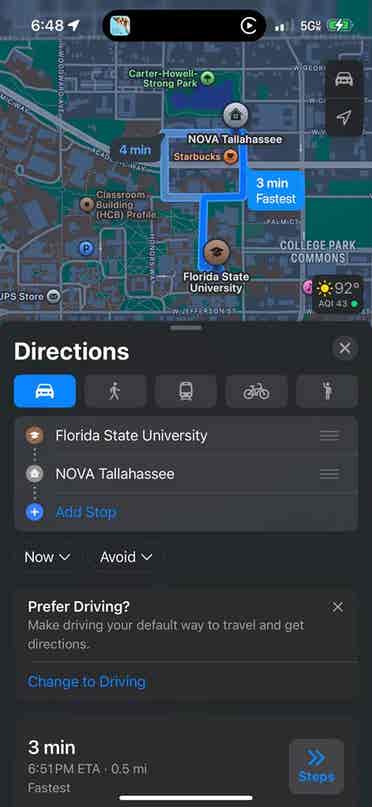 Sublease for  academic year