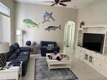 Gated community pool home to share