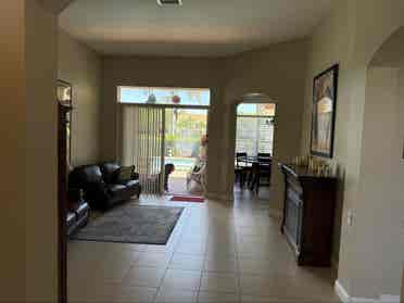 Gated community pool home to share