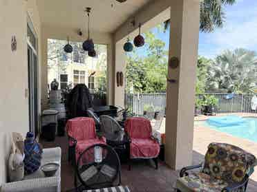 Gated community pool home to share
