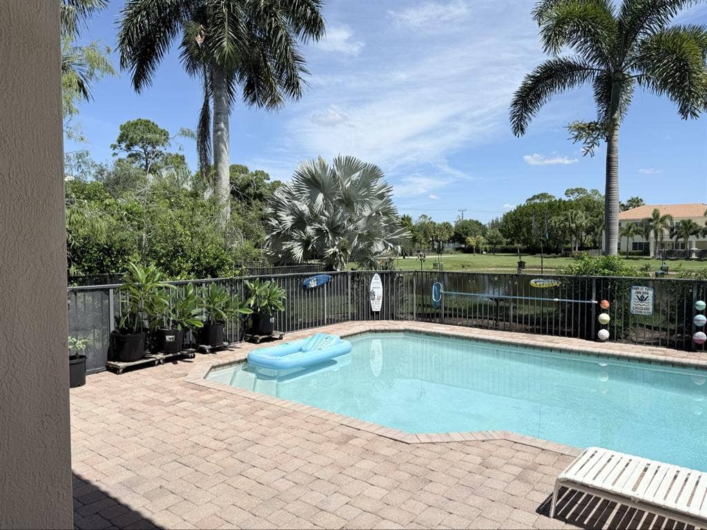 Gated community pool home to share