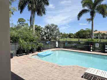 Gated community pool home to share