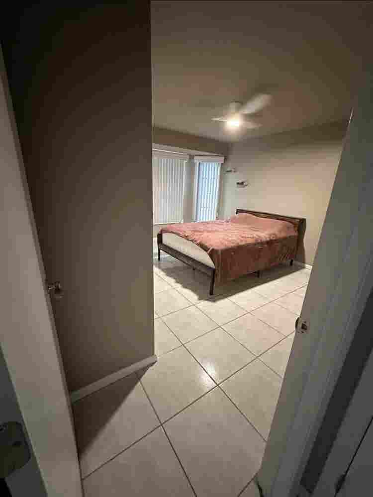 Private bedroom and full bathroom