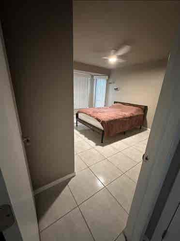 Private bedroom and full bathroom